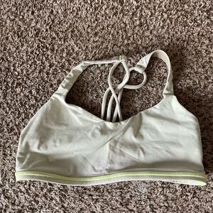 Lululemon sports bra yellow